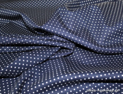 50cm Baumwollstoff MIX-IT DOTS navy