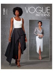 V1683 VOGUE Schnittmuster Rock Lagenlook