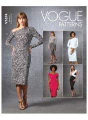 V1674 VOGUE Schnittmuster Jerseykleid