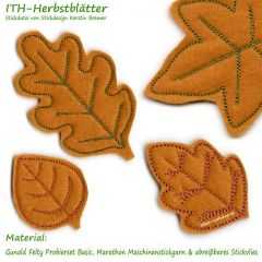 Stickfilz Probier-Set Gunold FELTY BASIC 12er-Pack