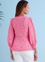 B6731 Butterick Schnittmuster Blusenshirt