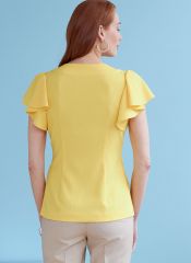 B6731 Butterick Schnittmuster Blusenshirt