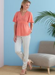 B6732 Butterick Schnittmuster Blusenshirt