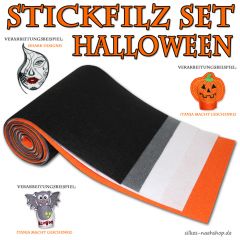 Stickfilz-Set Halloween