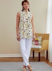 B6768 Butterick Schnittmuster Blusenshirt + Top