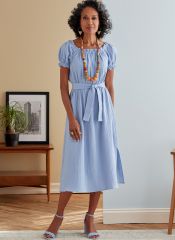 B6757 Butterick Schnittmuster Kleider