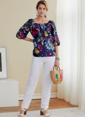 B6766 Butterick Schnittmuster Blusenshirts