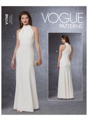 V1748 VOGUE Schnittmuster Kleid Abendkleid EASY