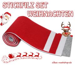 Stickfilz-Set Weihnachten