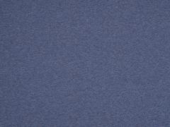 50cm Sweatshirtstoff Eike angeraut blau meliert