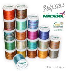 Madeira Polyneon Stickgarn MULTICOLOR 200m