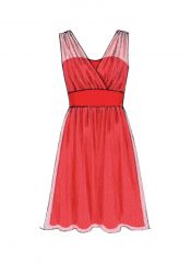 M7090 McCalls Schnittmuster Abendkleid Cocktailkleid