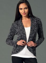 M7254 McCalls Schnittmuster Cardigan Weste