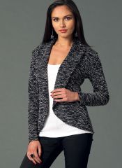 M7254 McCalls Schnittmuster Cardigan Weste