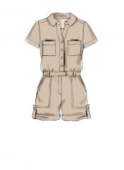 M7330 McCalls Schnittmuster Overall Jumpsuit