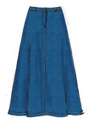 M7475 McCalls Schnittmuster Rock Culotte