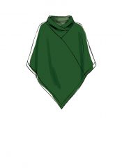 M7846 McCalls Schnittmuster Poncho Cape