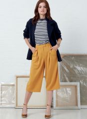 M7876 McCalls Schnittmuster Kombination Blazer Hose