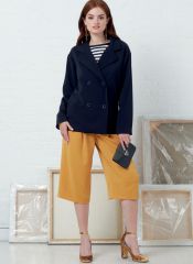 M7876 McCalls Schnittmuster Kombination Blazer Hose