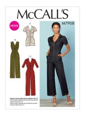 M7908 McCalls Schnittmuster Jumpsuit