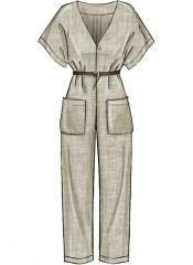 M7936 McCalls Schnittmuster Jumpsuit Overall