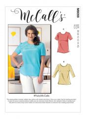 M8059 McCalls Schnittmuster Blusenshirt Top