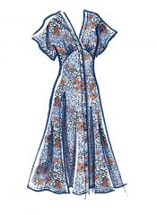 M8104 McCalls Schnittmuster Kleid Sommerkleid