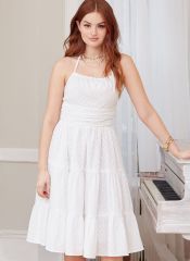 M8211 McCalls Schnittmuster Sommerkleid Stufenkleid