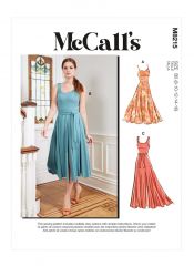 M8215 McCalls Schnittmuster Jerseykleid EASY!