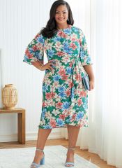 B6826 Butterick Schnittmuster Kleid Jumpsuit