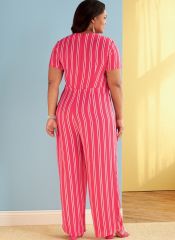 B6826 Butterick Schnittmuster Kleid Jumpsuit