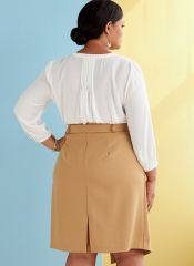 B6836 Butterick Schnittmuster Rock