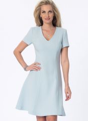 B6850 Butterick Schnittmuster Designer-Kleid