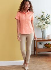 B6852 Butterick Schnittmuster Designer-Bluse