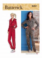 B6861 Butterick Schnittmuster Jumpsuit