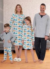 B6867 Butterick Schnittmuster Pyjama Sleepshirt