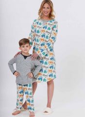 B6867 Butterick Schnittmuster Pyjama Sleepshirt