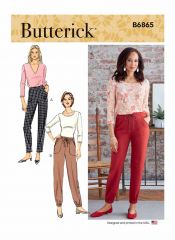 B6865 Butterick Schnittmuster Jogpants