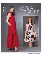 V1802 VOGUE Schnittmuster Maxikleid oversize EASY