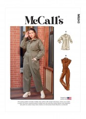 M8243 McCalls Schnittmuster Jumpsuit