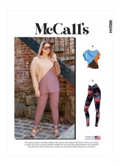 M8244 McCalls Schnittmuster Leggings Shirt