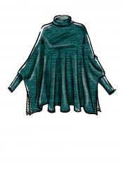 M8241 McCalls Schnittmuster Poncho