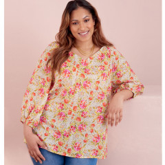 9334 Simplicity Schnittmuster Blusenshirt Tunika EASY!