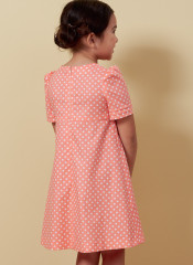 B6886 Butterick Schnittmuster festliches Kinderkleid