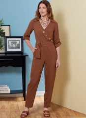 B6881 Butterick Schnittmuster Overall Jumpsuit