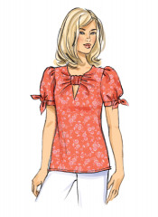 B6876 Butterick Schnittmuster Blusenshirt Top