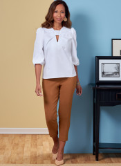 B6876 Butterick Schnittmuster Blusenshirt Top