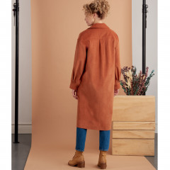 9388 Simplicity Schnittmuster Mantel Jacke