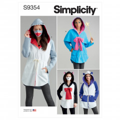 9354 Simplicity Schnittmuster Kostüm-Jacke