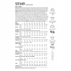 9349 Simplicity Schnittmuster Fantasy-Kostüm